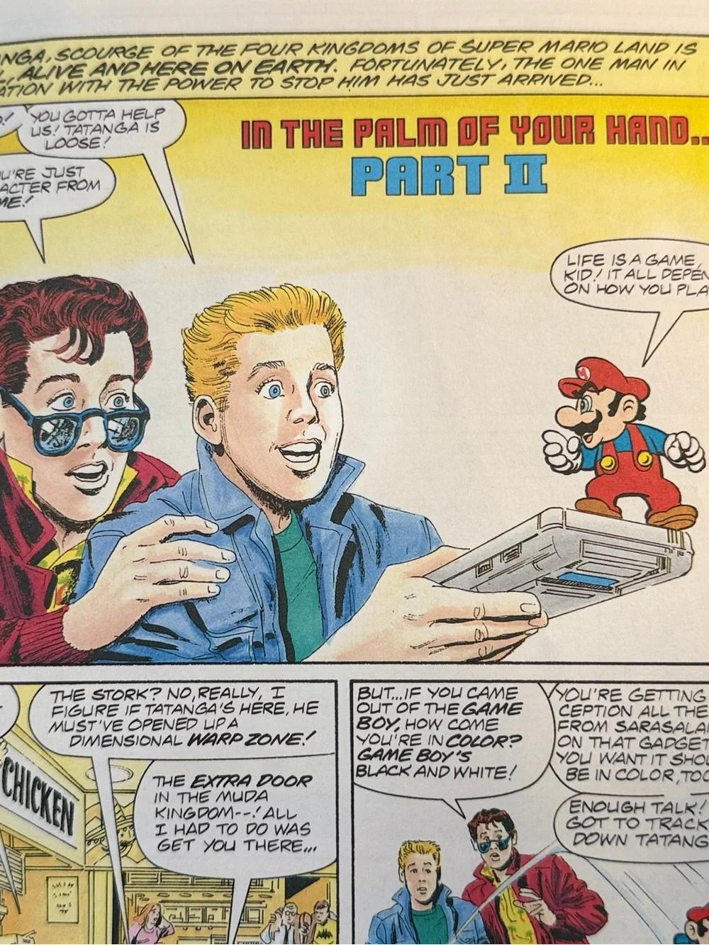 Game Boy Valiant Vol. 1 No. 1 (1990) Nintendo Comics System